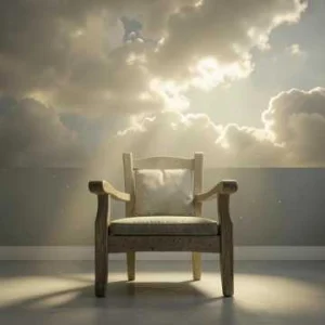 Licht hinter den Wolken