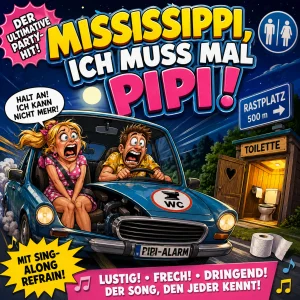 Mississippi, ich muss mal Pipi