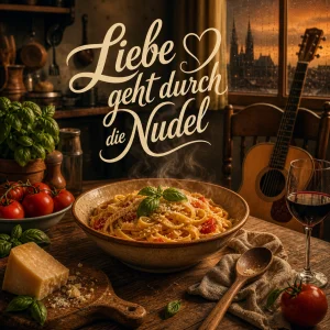 Liebe geht durch die Nudel